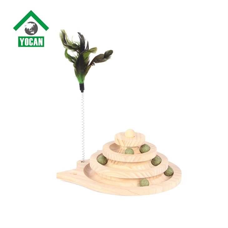 Wooden Catnip Toy